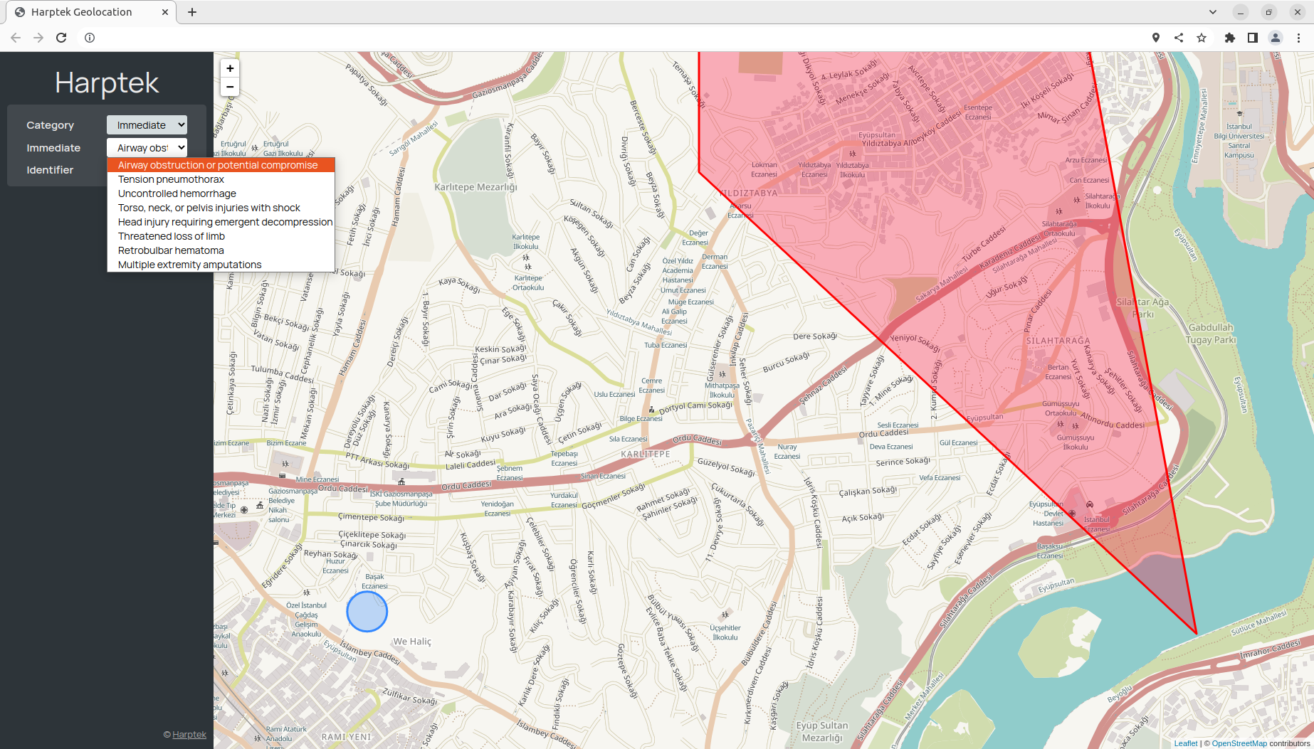 Harptek Geolocation